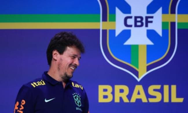 Fernando Diniz is unveiled as interim coach of Brazil