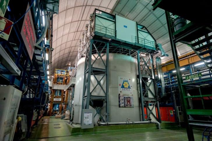 Gran Sasso Natio<em></em>nal Laboratory underground neutrino lab in Italy