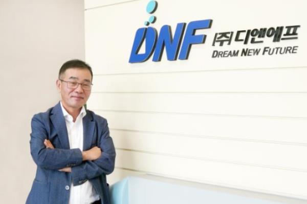 DNF　founder　and　Chief　Executive　Kim　Myung-woon　(Courtesy　of　DNF)